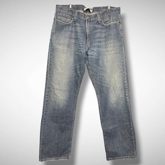 Levi's Other - Levis 514 Jeans Mens 38 X 32 Slim Straight Blue Denim Pants Skater Biker